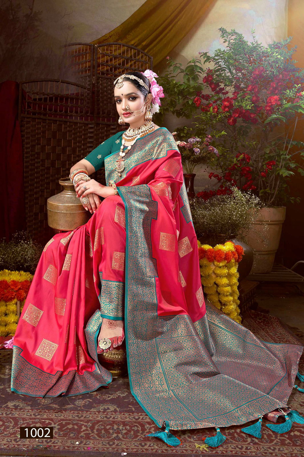 Utsav Vol 1 By Saroj Designer Silk Sarees Wholesale Shop In Surat